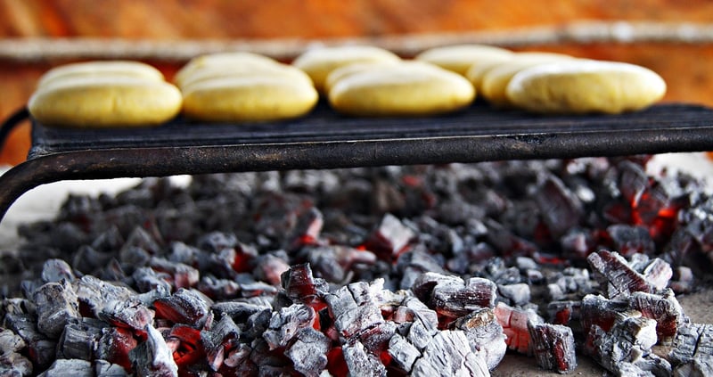 Colombian arepas